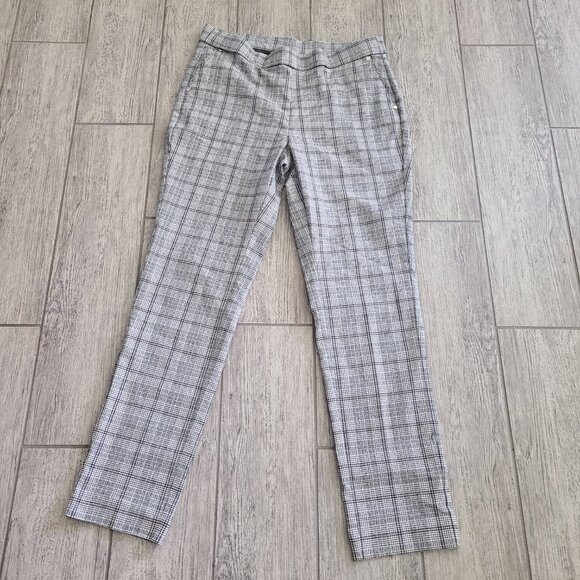 Anne Klein Women’s Plaid Slim Fit Dress Pants Size M - Picture 3 of 12